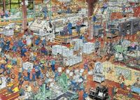 Jumbo Jan van Haasteren: The Printing House - obrázek puzzlí