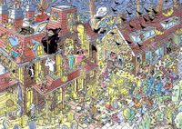 Jumbo Jan van Haasteren: Trick or Treat - puzzle image