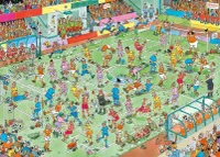Jumbo Jan van Haasteren: WC Women's Soccer - puzzle image