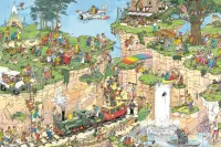 Jumbo Jan van Haasteren: The Golf Course - obrázek puzzlí