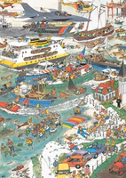 Jumbo Jan van Haasteren: All at Sea - puzzle image