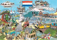 Jumbo Jan van Haasteren: By Air, Land and Sea - puzzle image