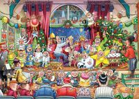 Jumbo Wasgij Christmas 16: The Christmas Show! - obrázek puzzlí