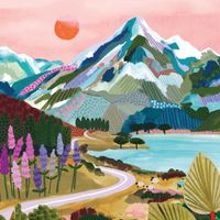 KI Puzzles (Karmin International) Mount Cook - puzzle image