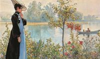 Kärnan Karin at the Beach - puzzle image