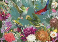 La La Land Bush Blooms - puzzle image