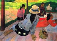 Lais Puzzle Paul Gauguin - The Midday Rest - obrázek puzzlí