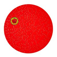 Le Puzz Flat Apple - puzzle image