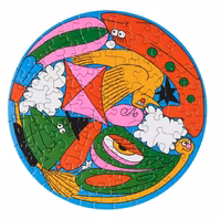 Le Puzz Head in the Clouds - puzzle image