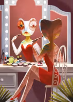 Libellud Dixit - Chameleon Night - puzzle image
