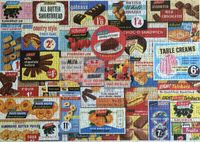 Marks & Spencer M&S Retro Food - puzzle image