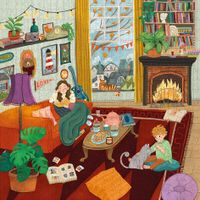 Magellan Cosy Reading - puzzle image