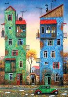 Magnolia Autumn Rain - puzzle image