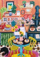 Magnolia Orange Kitchen - puzzle image