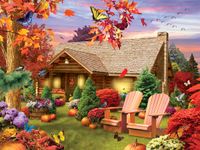 Masterpieces Autumn Warmth - obrázek puzzlí