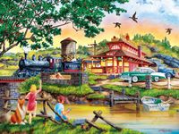 Masterpieces Country Escapes - Apple Express - puzzle image