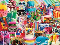 Masterpieces Fancy Cakes - puzzle image