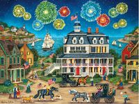 Masterpieces Fireworks Finale - puzzle image