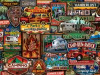 Masterpieces Greetings from the Lake - puzzle image