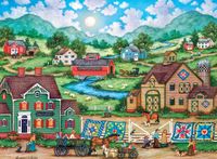 Masterpieces Hope's Quilts - puzzle image