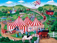 Masterpieces Jolly Time Circus - puzzle image
