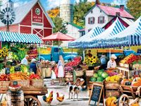 Masterpieces Old Mill Farm Stand - Puzzlebild
