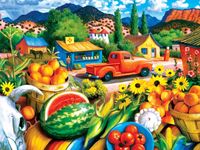 Masterpieces Roadsides of the Southwest - puzzle image