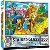 Masterpieces Stained Glass Classics Wizard of Oz - puzzle image