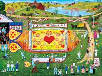 Masterpieces Town & Country: Dream Flight - puzzle image
