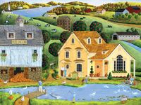 Masterpieces White Duck Inn - puzzle image