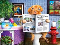 Masterpieces Wild & Whimsical - The Library - puzzle image