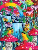 Masterpieces Wonderous Worlds - Bottled Sunshine - puzzle image