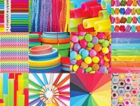 MB Puzzle Colorful Collage - puzzle image