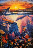 Mega Puzzles Baywatch - Puzzlebild