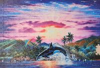 Mega Puzzles Rainbow Sunrise - Puzzlebild