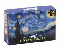 Professor Puzzle Mini Masterpieces: The Starry Night - obrázek puzzlí