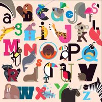 Mudpuppy Animals A to Z - puzzle image