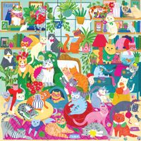 Mudpuppy Caturday Afternoon - puzzle image