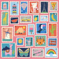 Mudpuppy Hello from Around the World - obrázek puzzlí