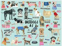Mudpuppy Hot Dogs A-Z - puzzle image
