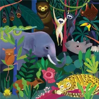 Mudpuppy Jungle Illuminated - obrázek puzzlí