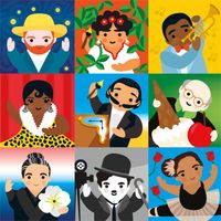 Mudpuppy Little Artist - obrázek puzzlí