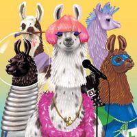 Mudpuppy Llama Rama - puzzle image