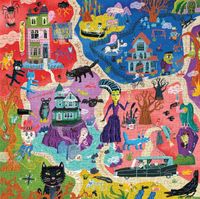 Mudpuppy Welcome to Spooky Town - puzzle image