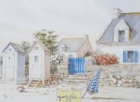 Nathan Booths on a Beach - Puzzlebild