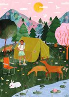 Nathan Let's Go Camping - obrázek puzzlí