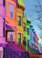 Nathan Maisons Multicolores - obrázek puzzlí