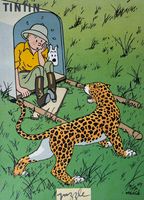 Nathan Tintin in the Congo - obrázek puzzlí