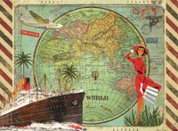 Nathan Tour du monde - obrázek puzzlí