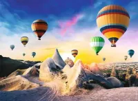 Nathan Voyage en montgolfière - puzzle image